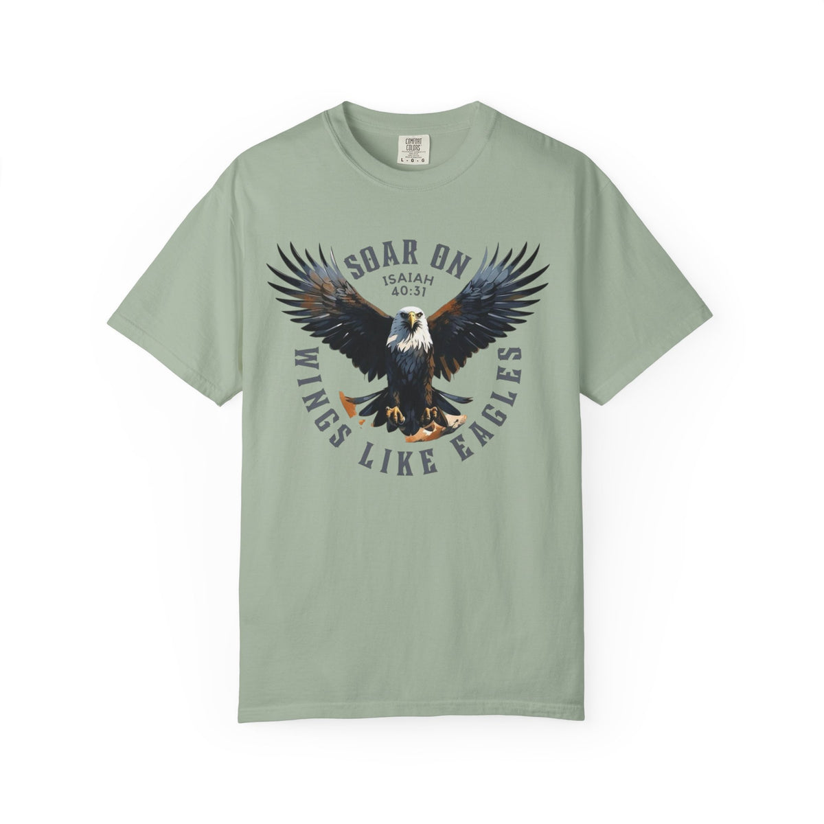 Soar on Wings Like Eagles Christian T-Shirt – Isaiah 40:31