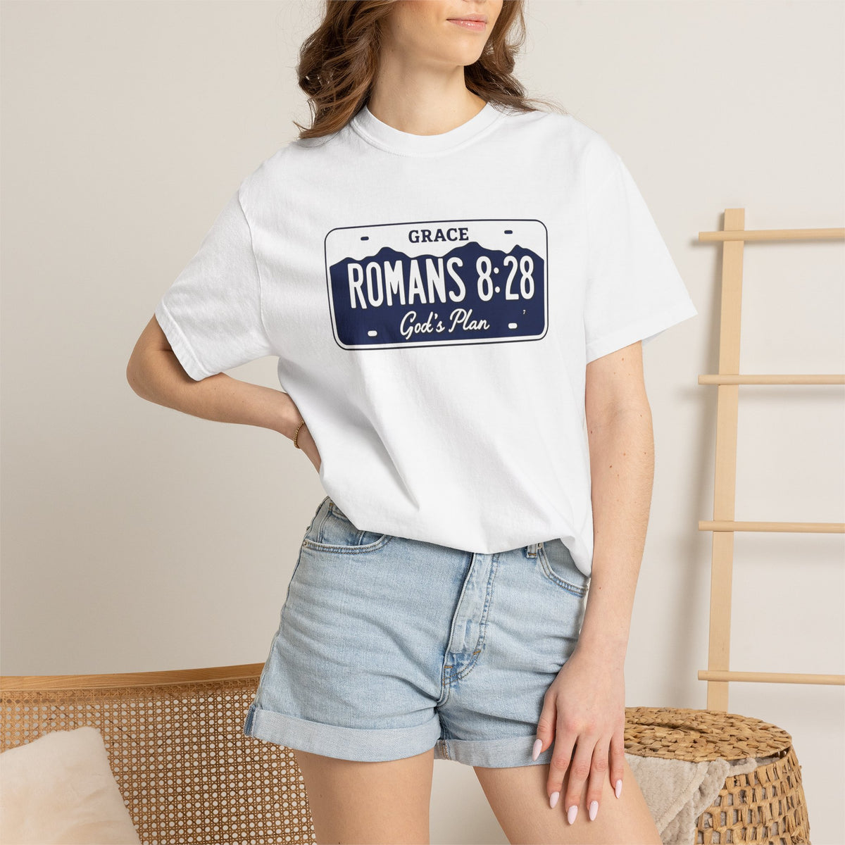 Romans 8:28 Christian T-Shirt – God’s Plan