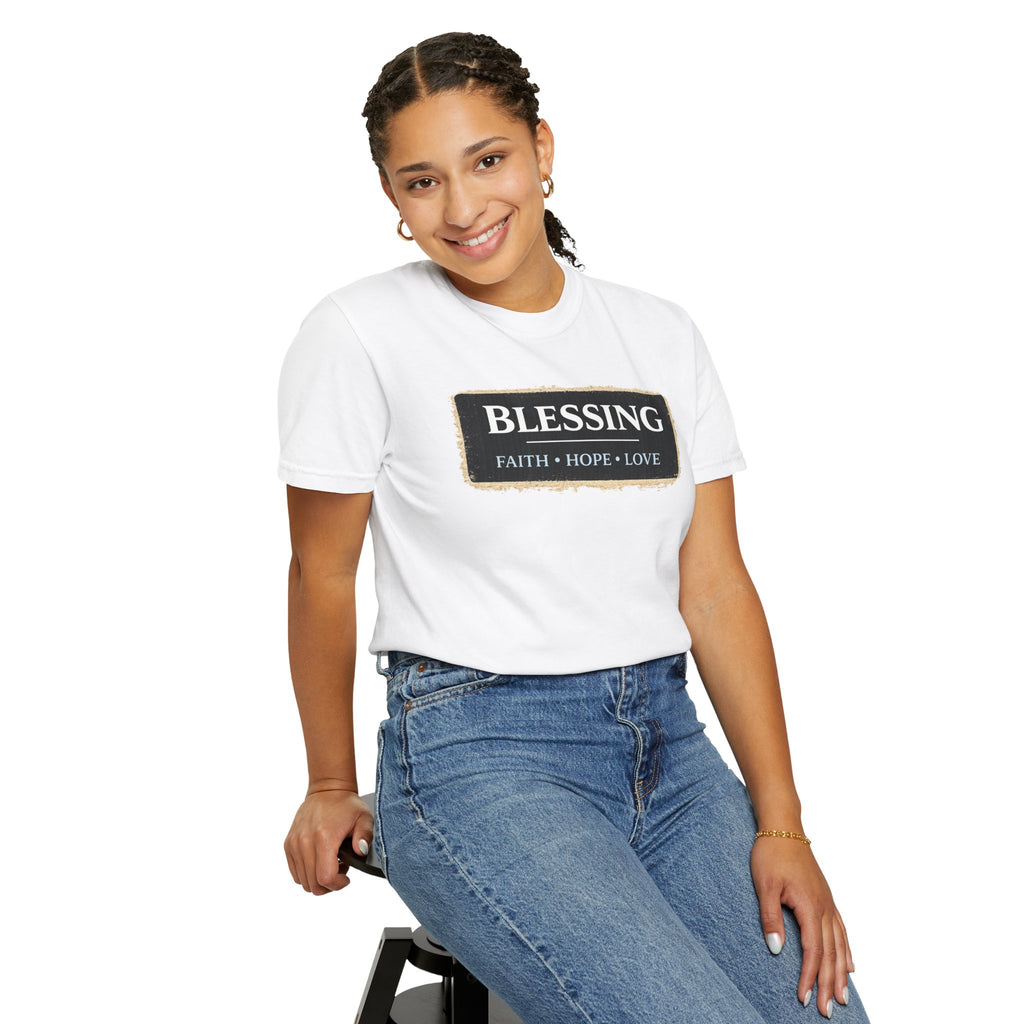 Blessing T-Shirt — Faith Hope Love Graphic Tee