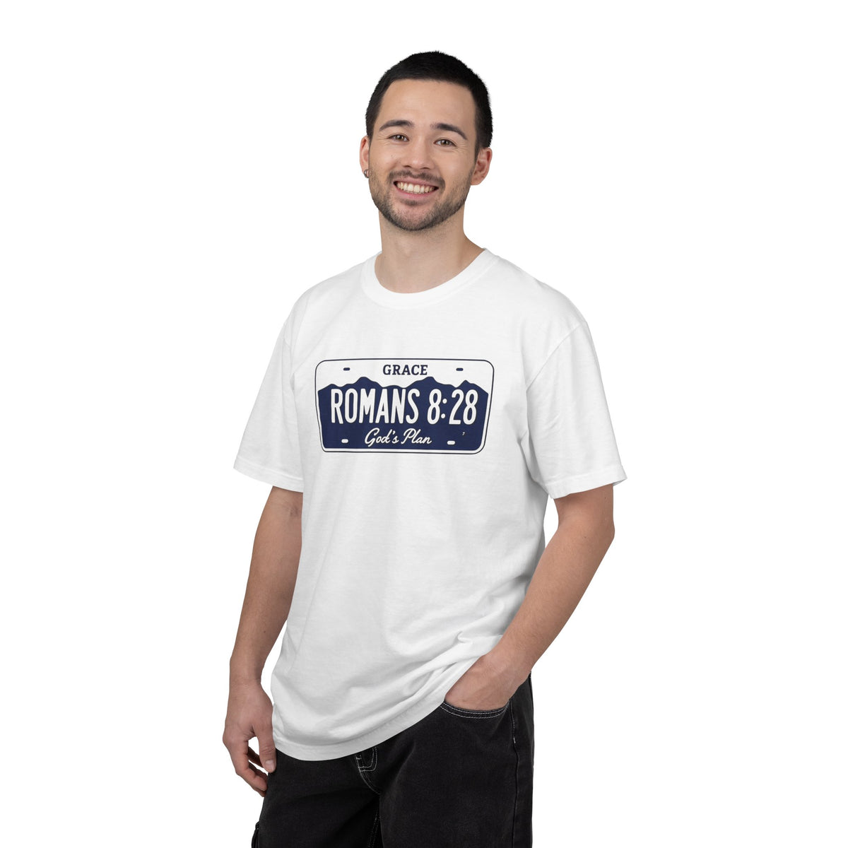 Romans 8:28 Christian T-Shirt – God’s Plan