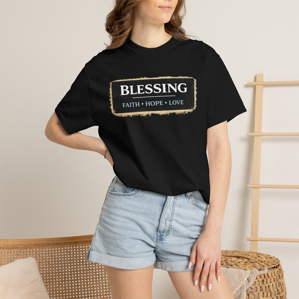 Blessing T-Shirt — Faith Hope Love Graphic Tee