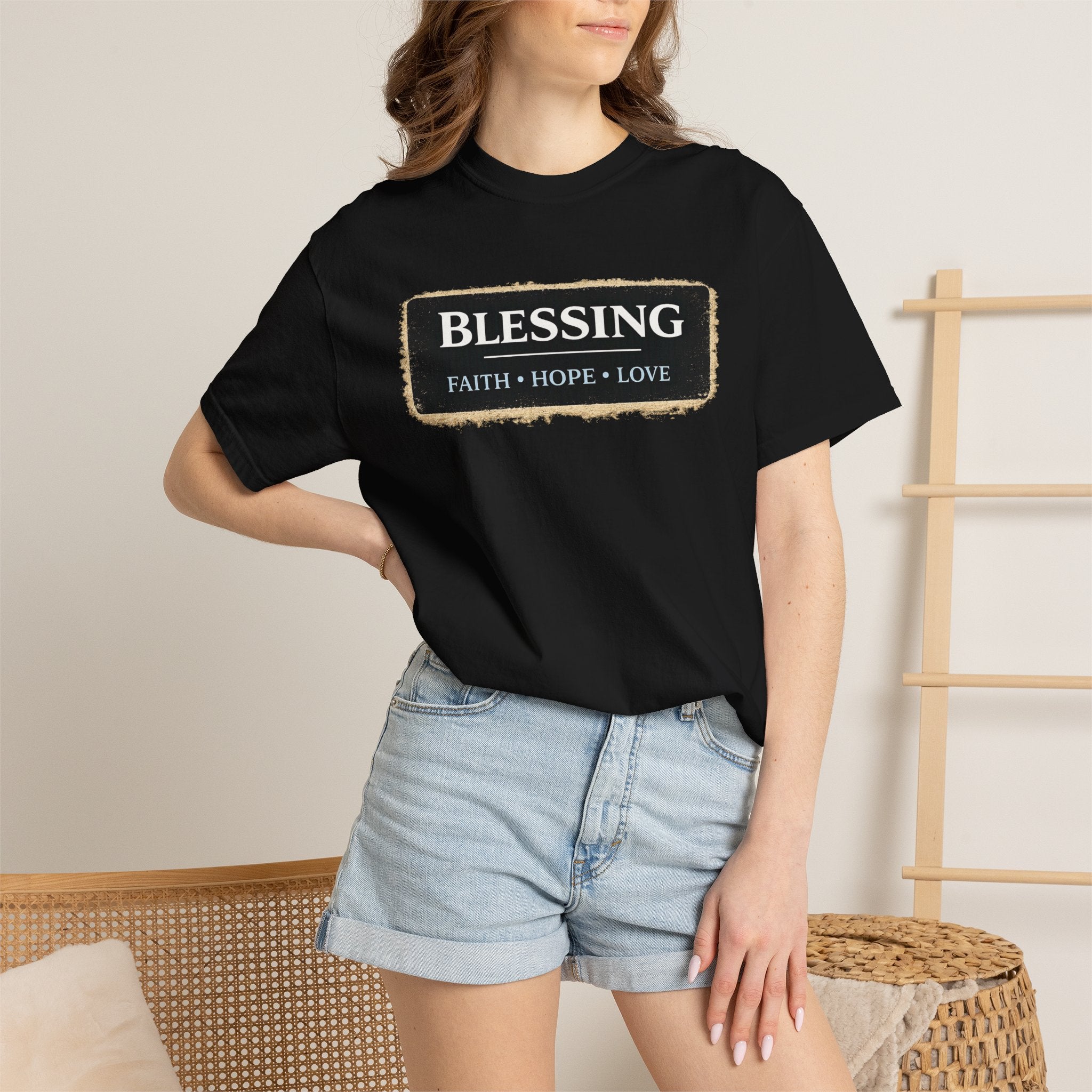 Blessing T-Shirt — Faith Hope Love Graphic Tee
