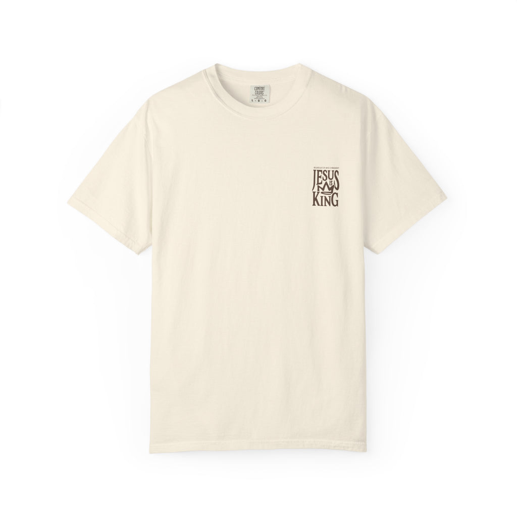 Jesus Is King Christian T-Shirt – Faith Over Politics