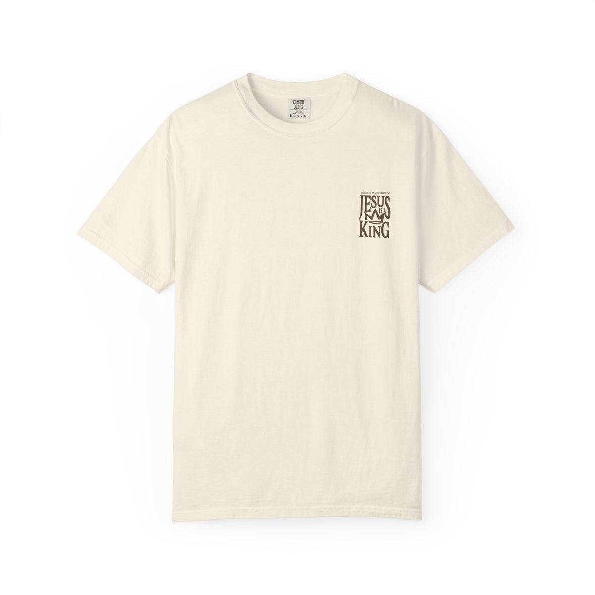Jesus Is King Christian T-Shirt – Faith Over Politics