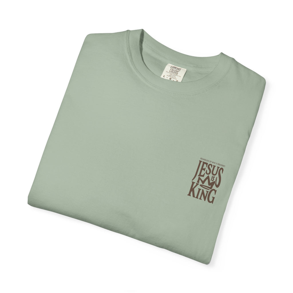 Jesus Is King Christian T-Shirt – Faith Over Politics