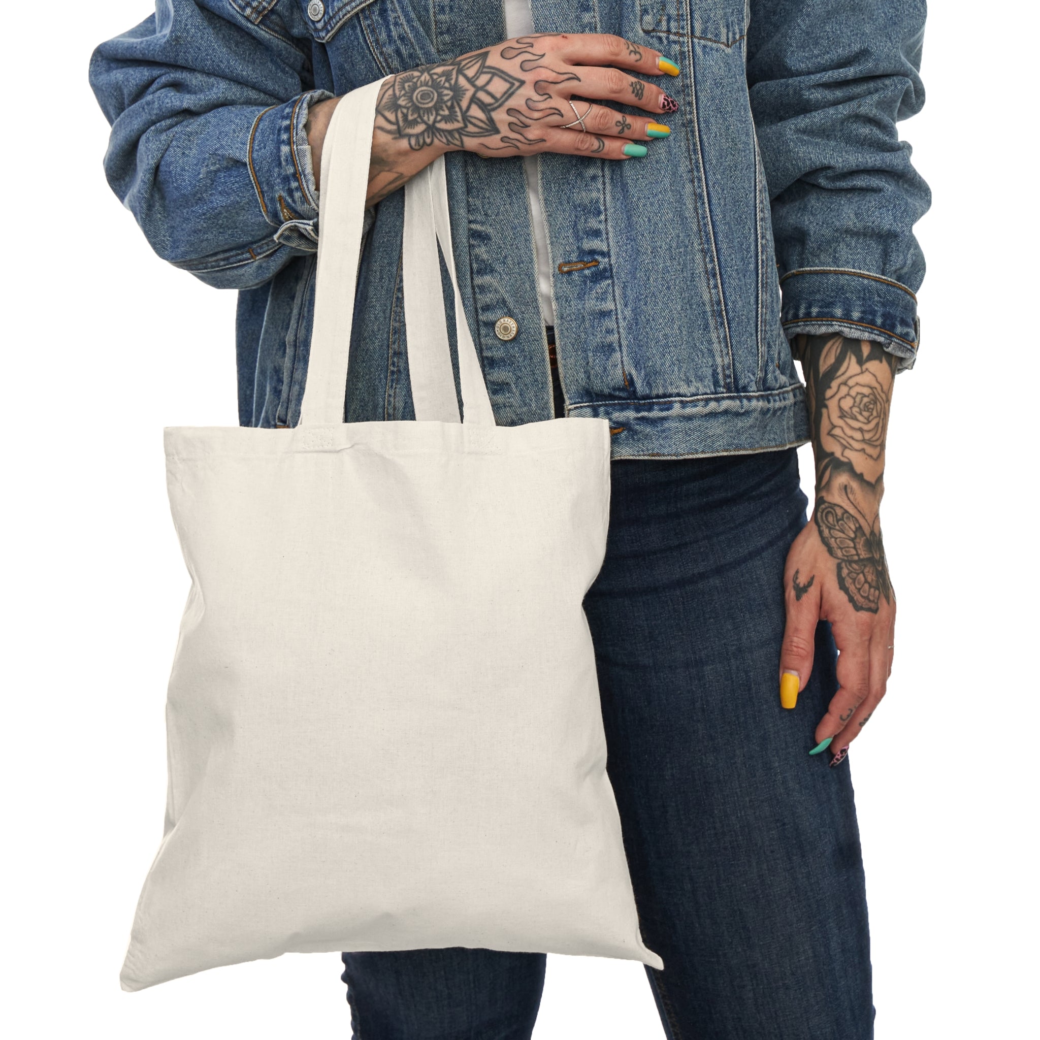 Tote Bag — "Nada Es Imposible Para Dios" Floral Spanish Faith Tote