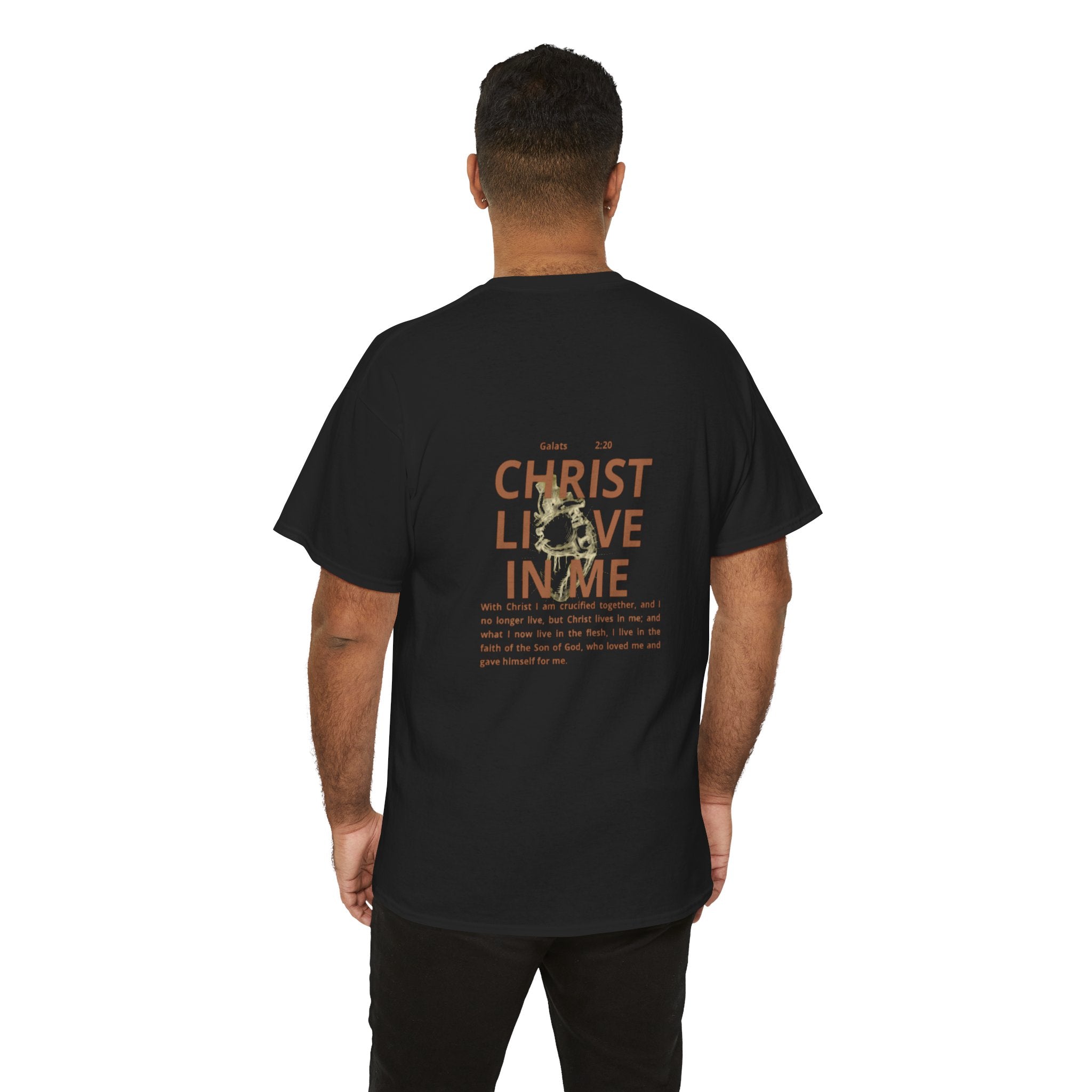 Christian 'Christ Lives in Me' Graphic Tee