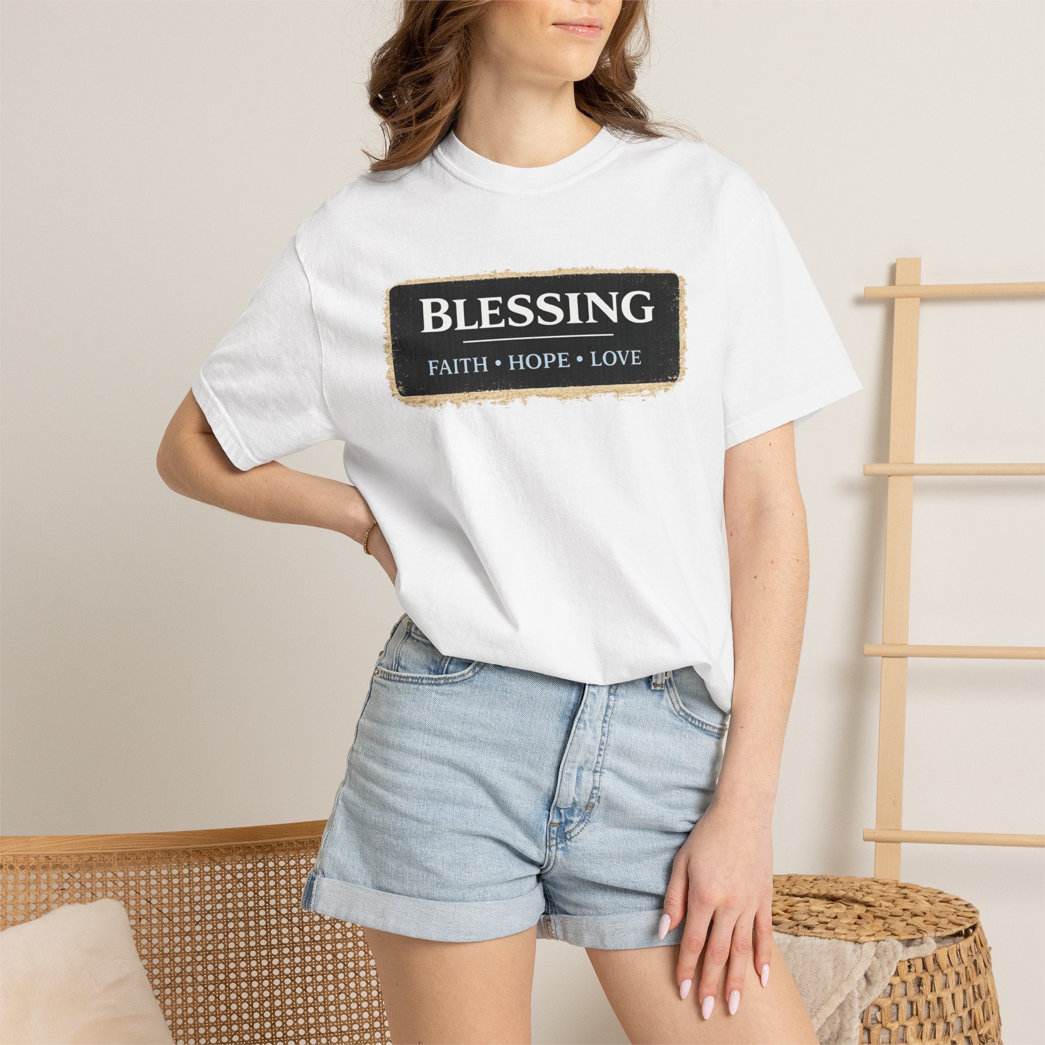 Blessing T-Shirt — Faith Hope Love Graphic Tee