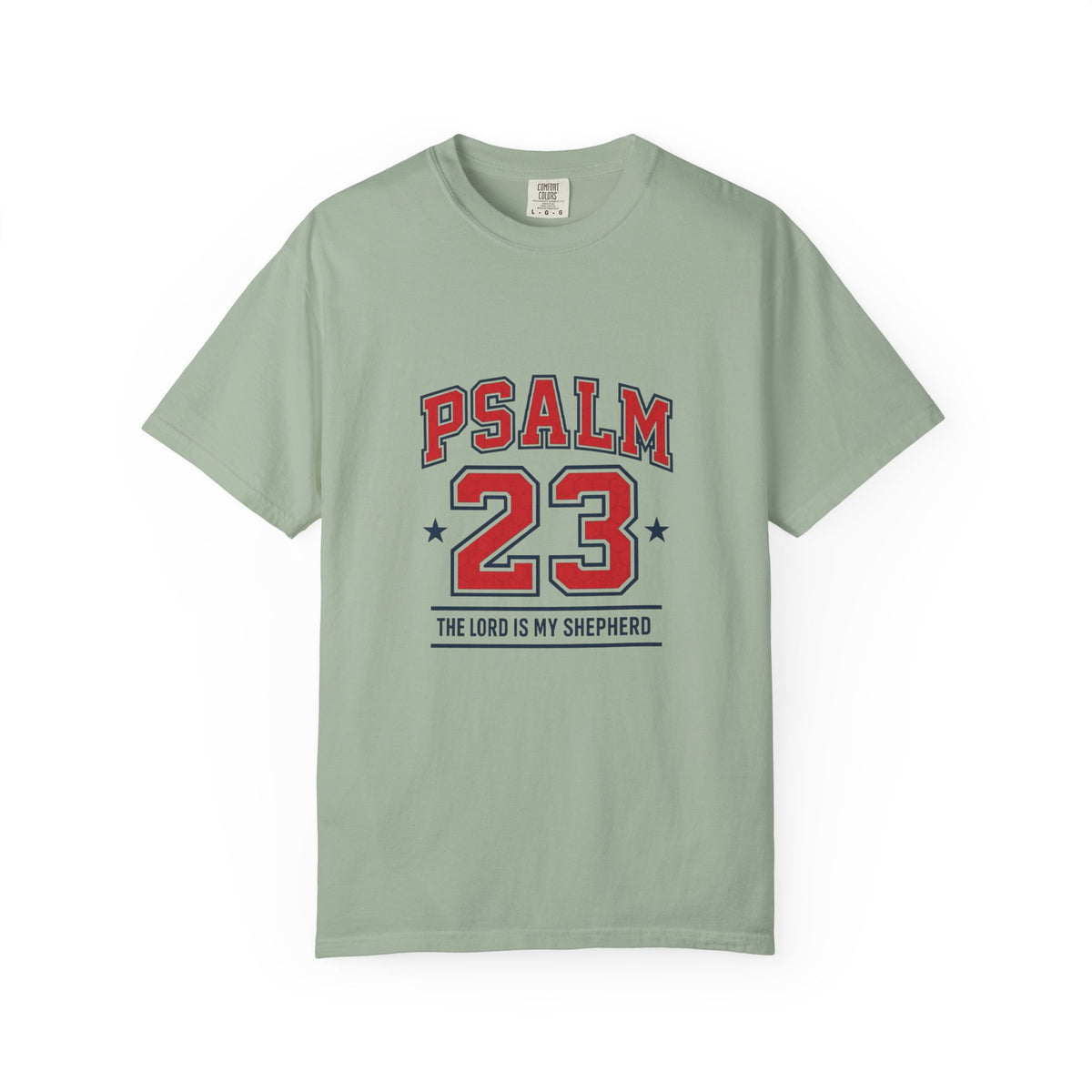 Psalm 23 Christian T-Shirt – The Lord Is My Shepherd