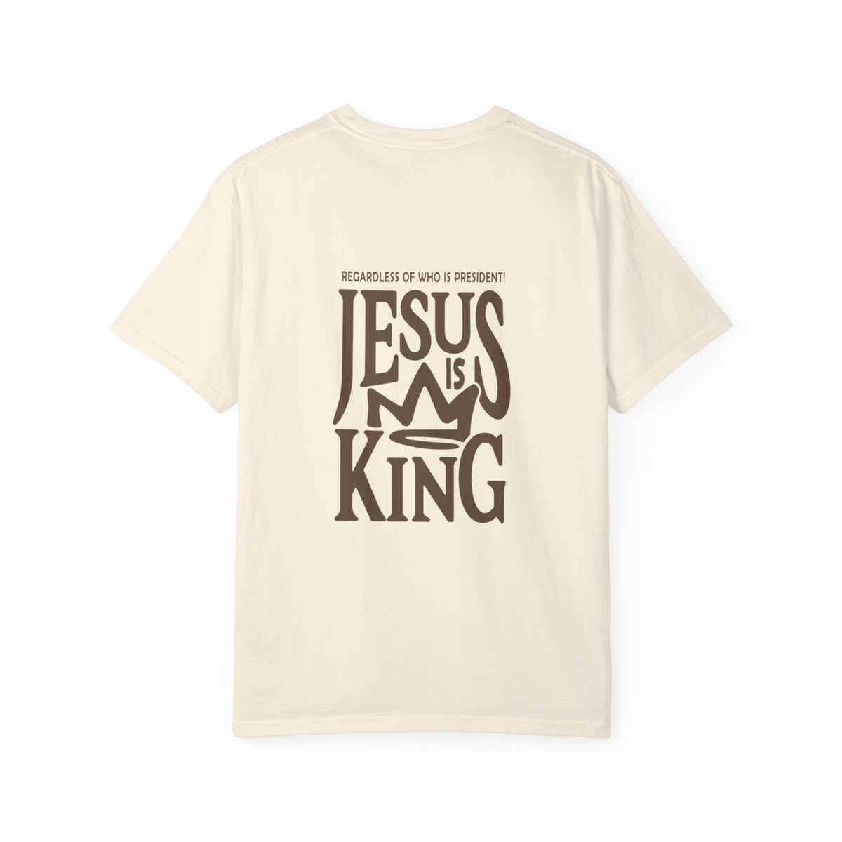 Jesus Is King Christian T-Shirt – Faith Over Politics