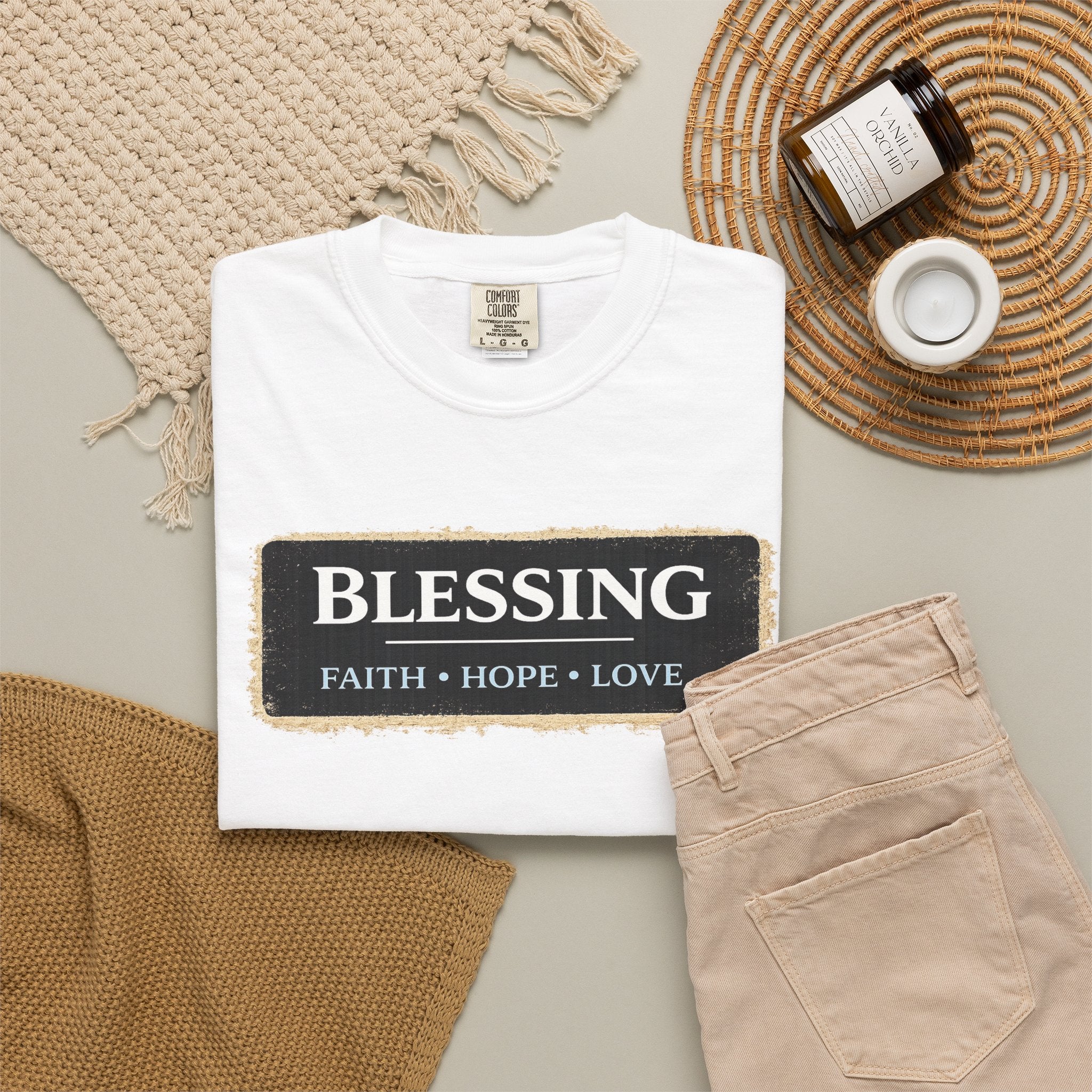 Blessing T-Shirt — Faith Hope Love Graphic Tee