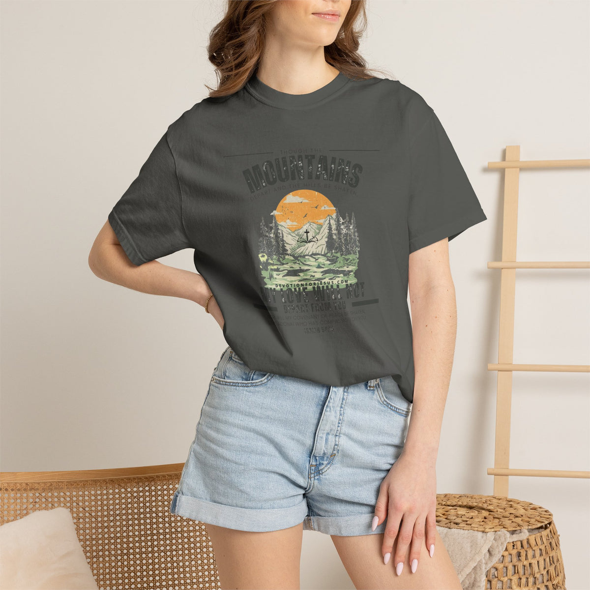 Isaiah 54:10 Christian T-Shirt – My Unfailing Love