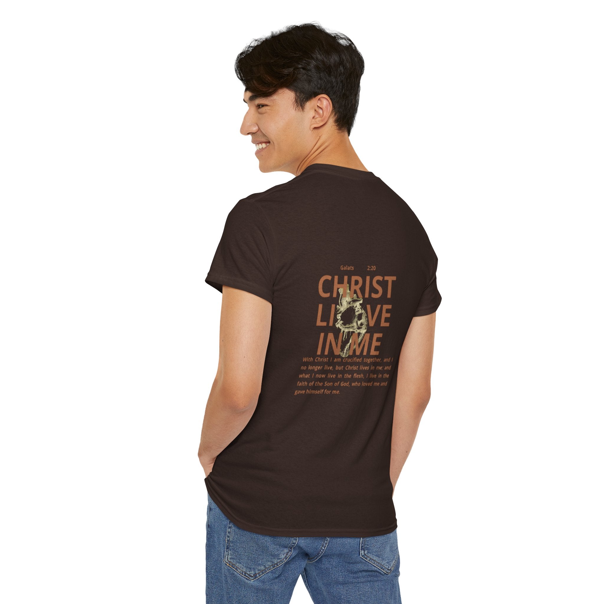 Christian 'Christ Lives in Me' Graphic Tee