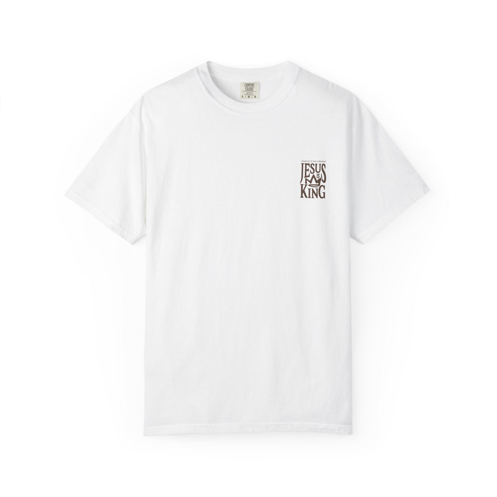 Jesus Is King Christian T-Shirt – Faith Over Politics