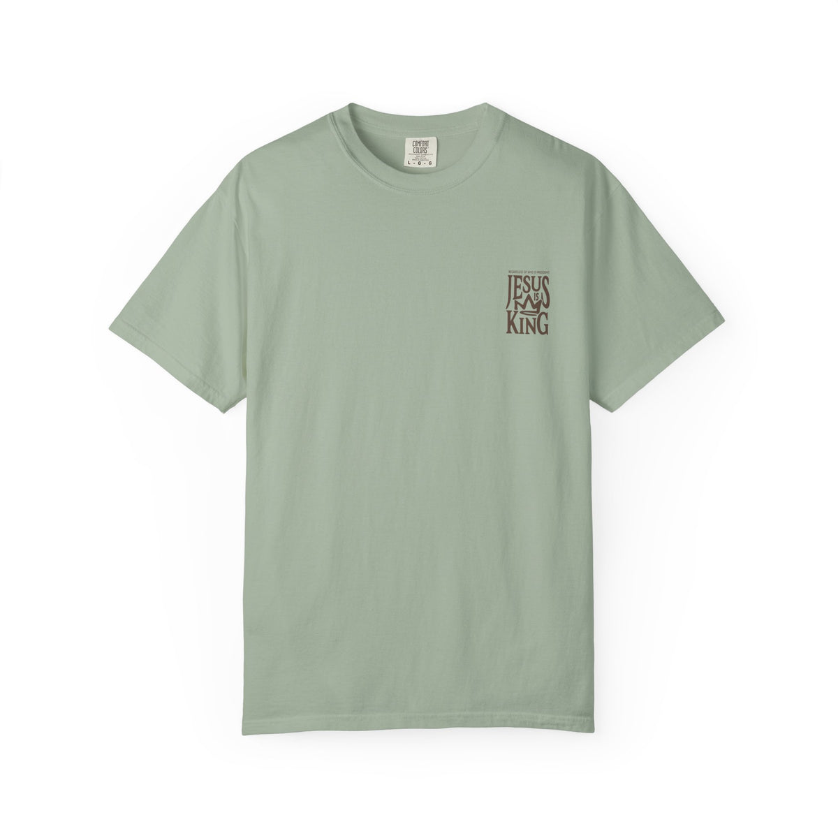 Jesus Is King Christian T-Shirt – Faith Over Politics
