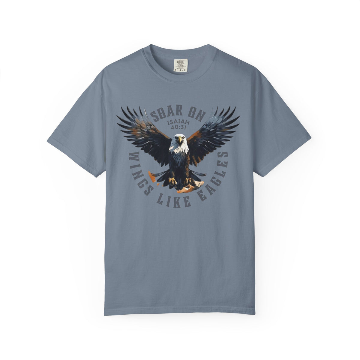 Soar on Wings Like Eagles Christian T-Shirt – Isaiah 40:31