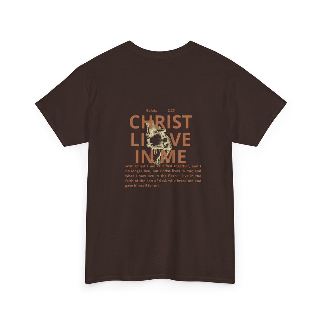 Christian 'Christ Lives in Me' Graphic Tee