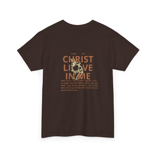 Christian 'Christ Lives in Me' Graphic Tee