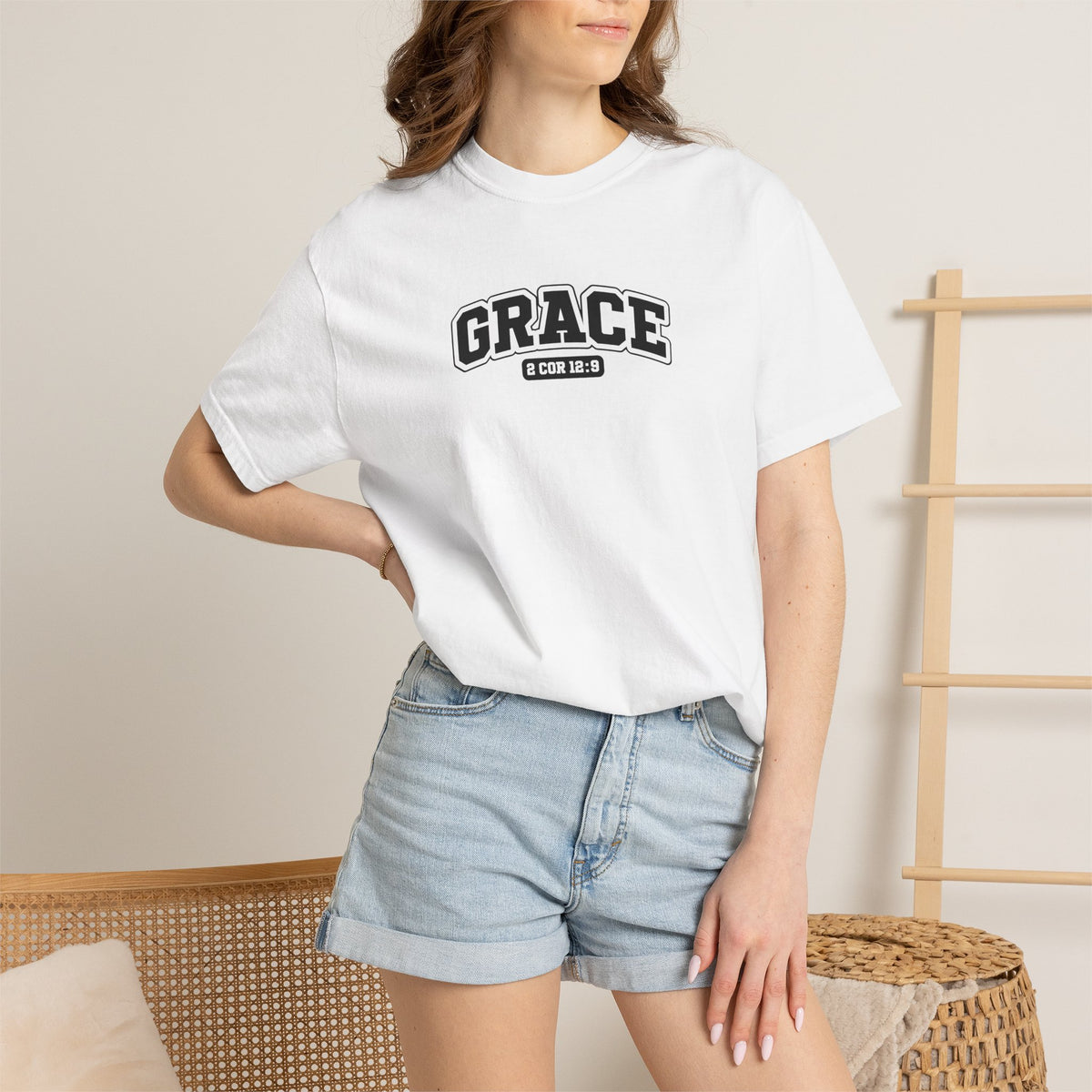 Grace Christian T-Shirt – 2 Corinthians 12:9